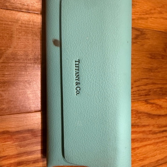 Tiffany and Co. Cat-Eye Glasses with Rose Gold Frame w/black accents. - Picture 8 of 9